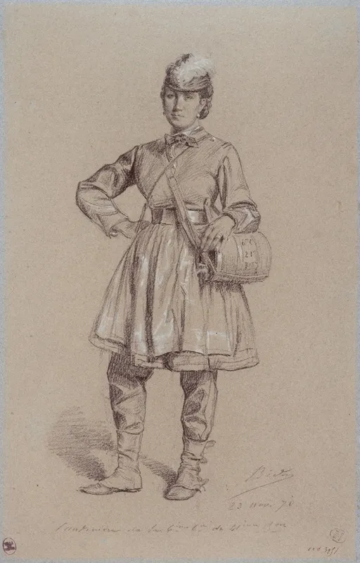 Cantiniere Du 21eme Bataillon