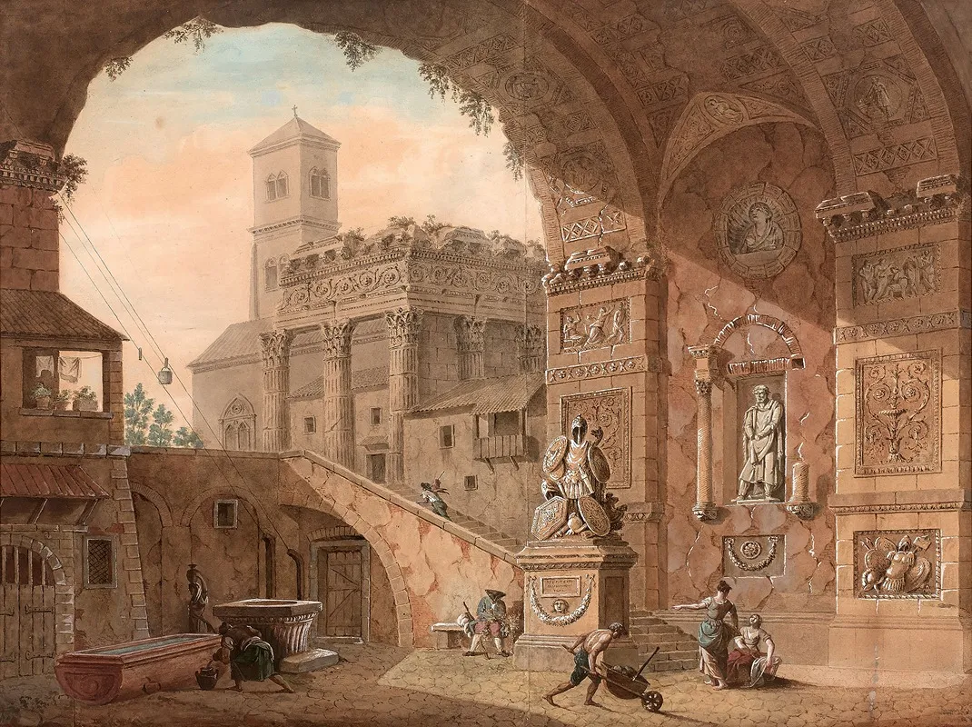 Caprice De Ruines Antiques