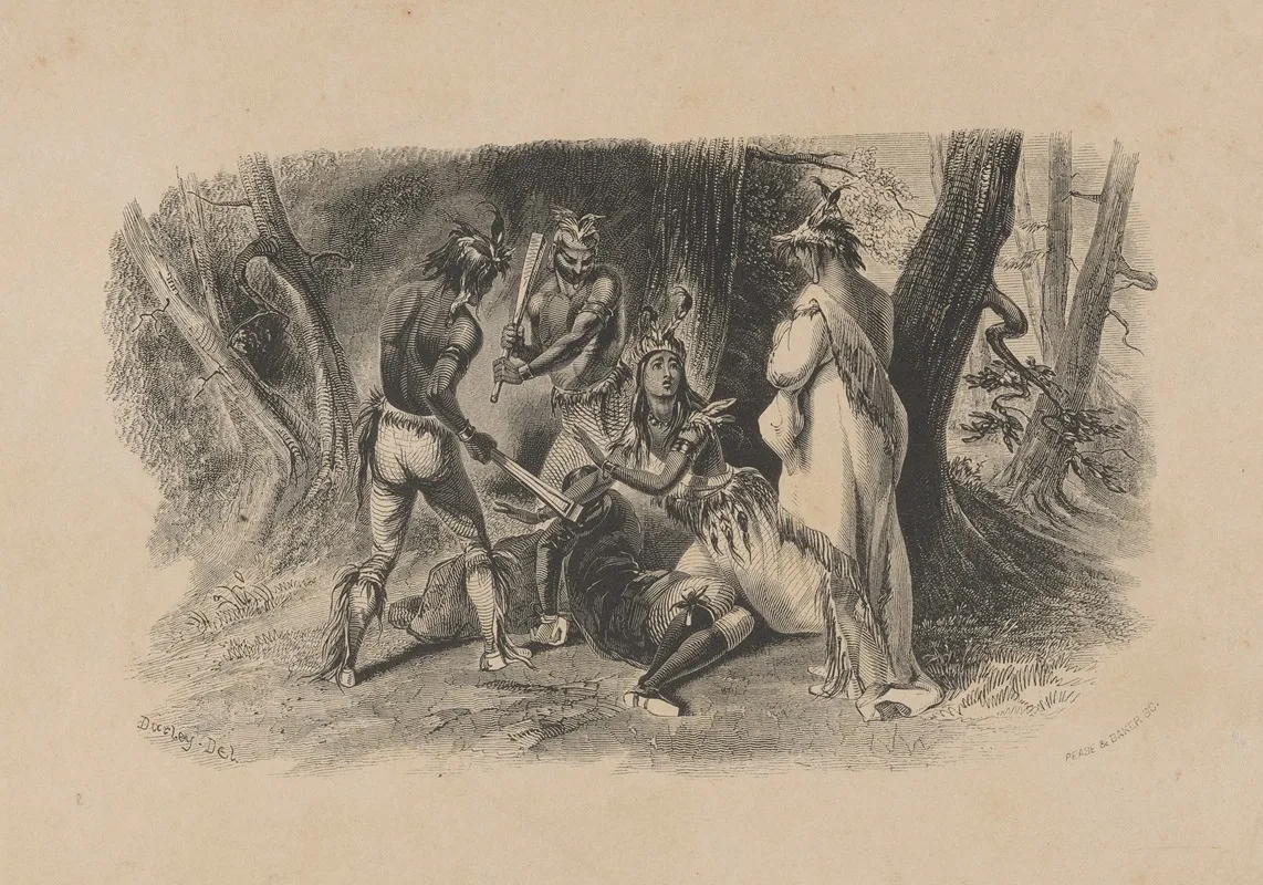 Captain Smith Rescued By Pocahontas