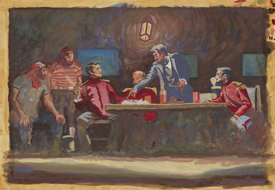 Captain What The Devil Sketch No 1