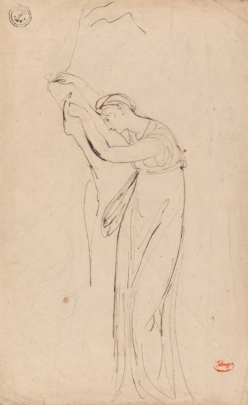 Captive Or Dejected Woman Possibly Andromache