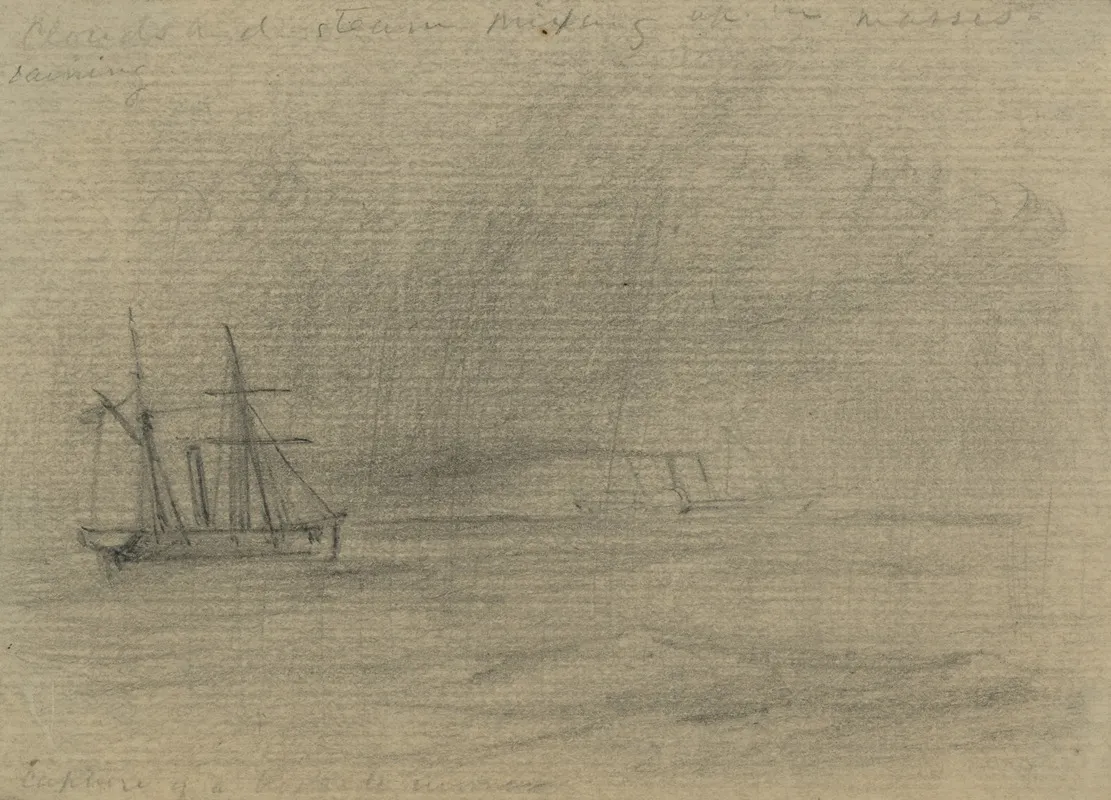 Capture Of A Blockade Runner