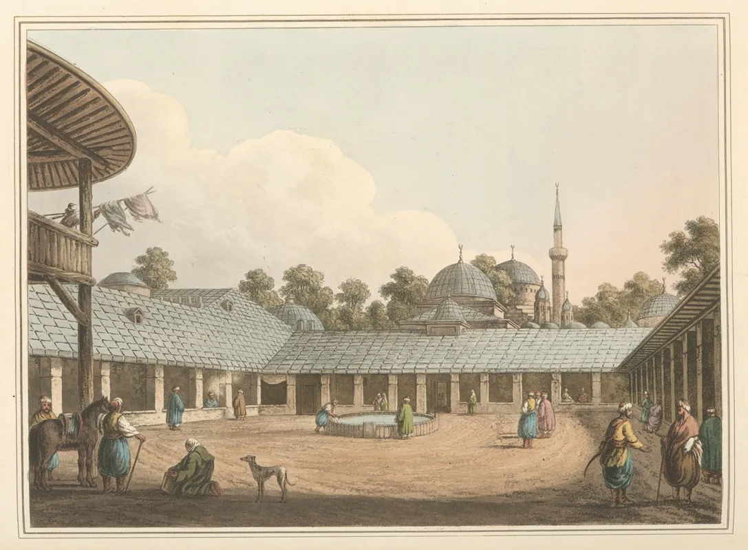 Caravansary At Borgas