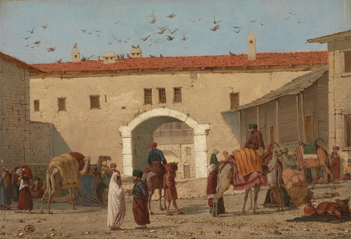 Caravanserai At Mylasa In Asia Minor