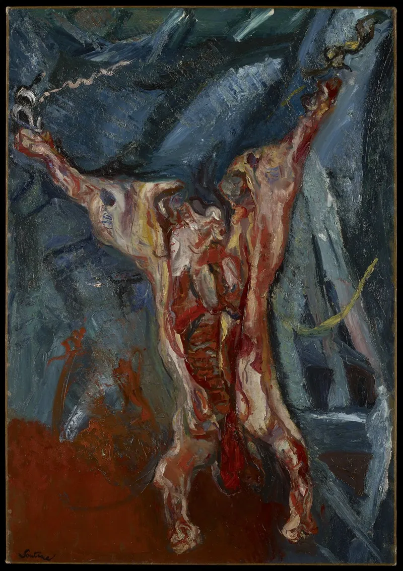 Carcass Of Beef 2 by Chaïm Soutine - Canvas Print