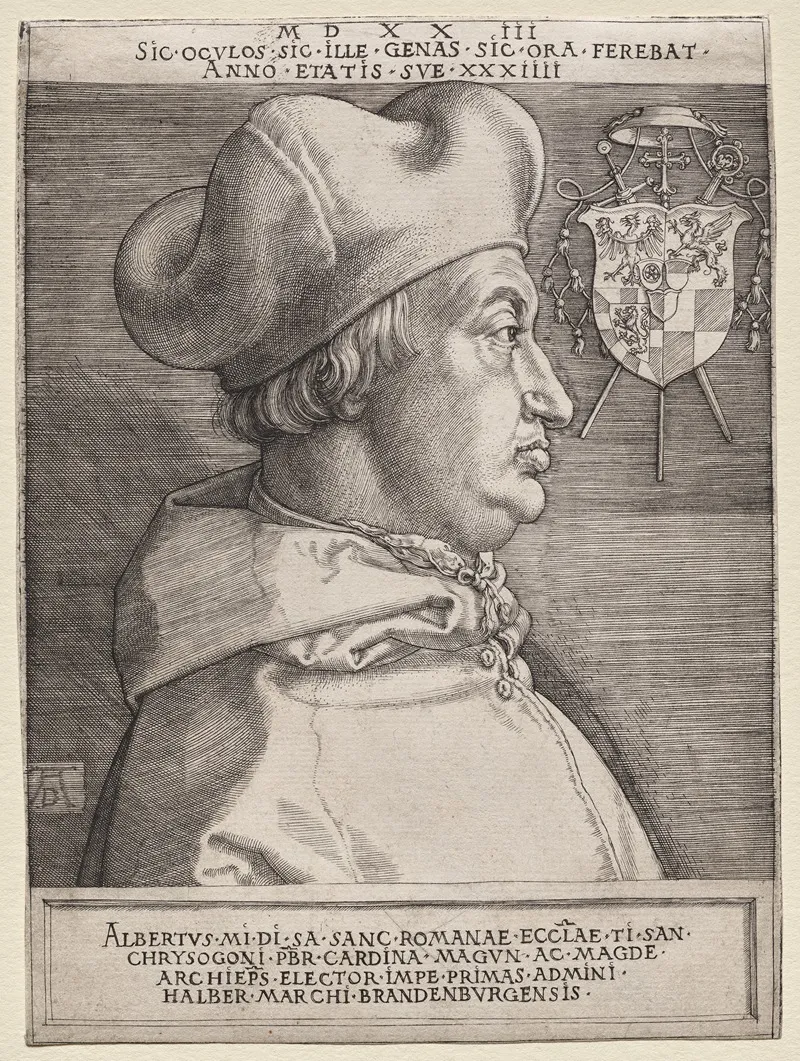 Cardinal Albrecht Of Brandenburg 2