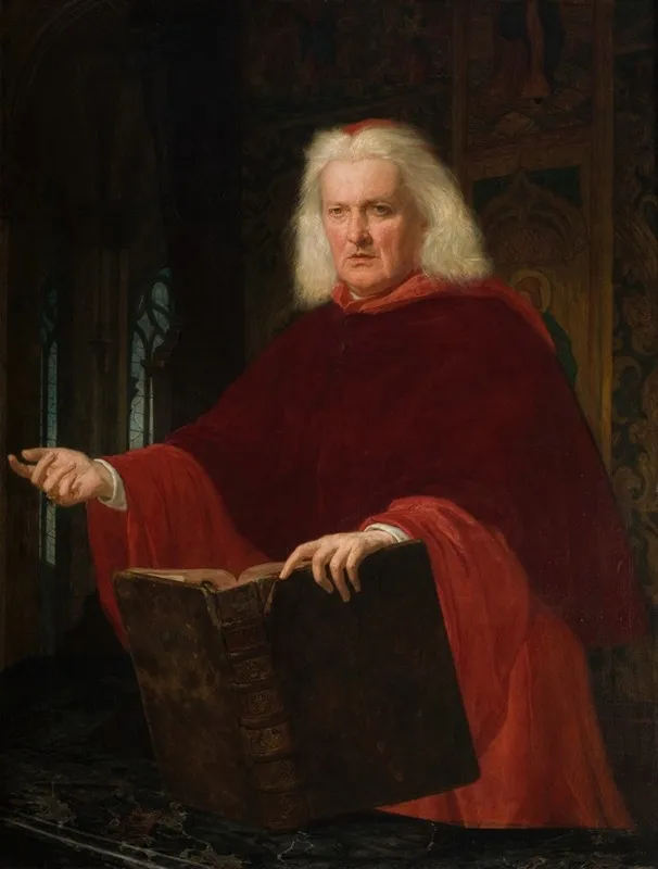 Cardinal by Henryk Rodakowski - Canvas Print