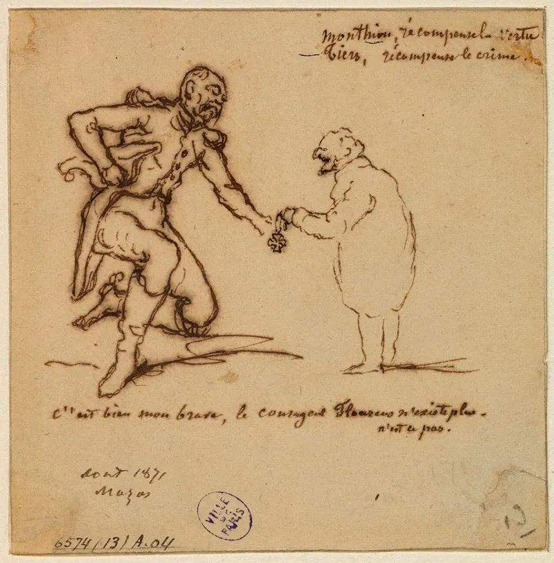 Caricature De Thiers