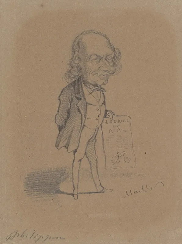 Caricature Of Charles Philipon