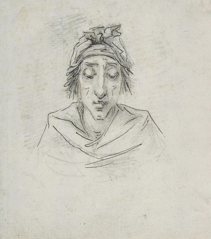 Caricature Of Georges Auguste Couthon Called Aristide 1756 1794 by Vivant Denon - Canvas Print