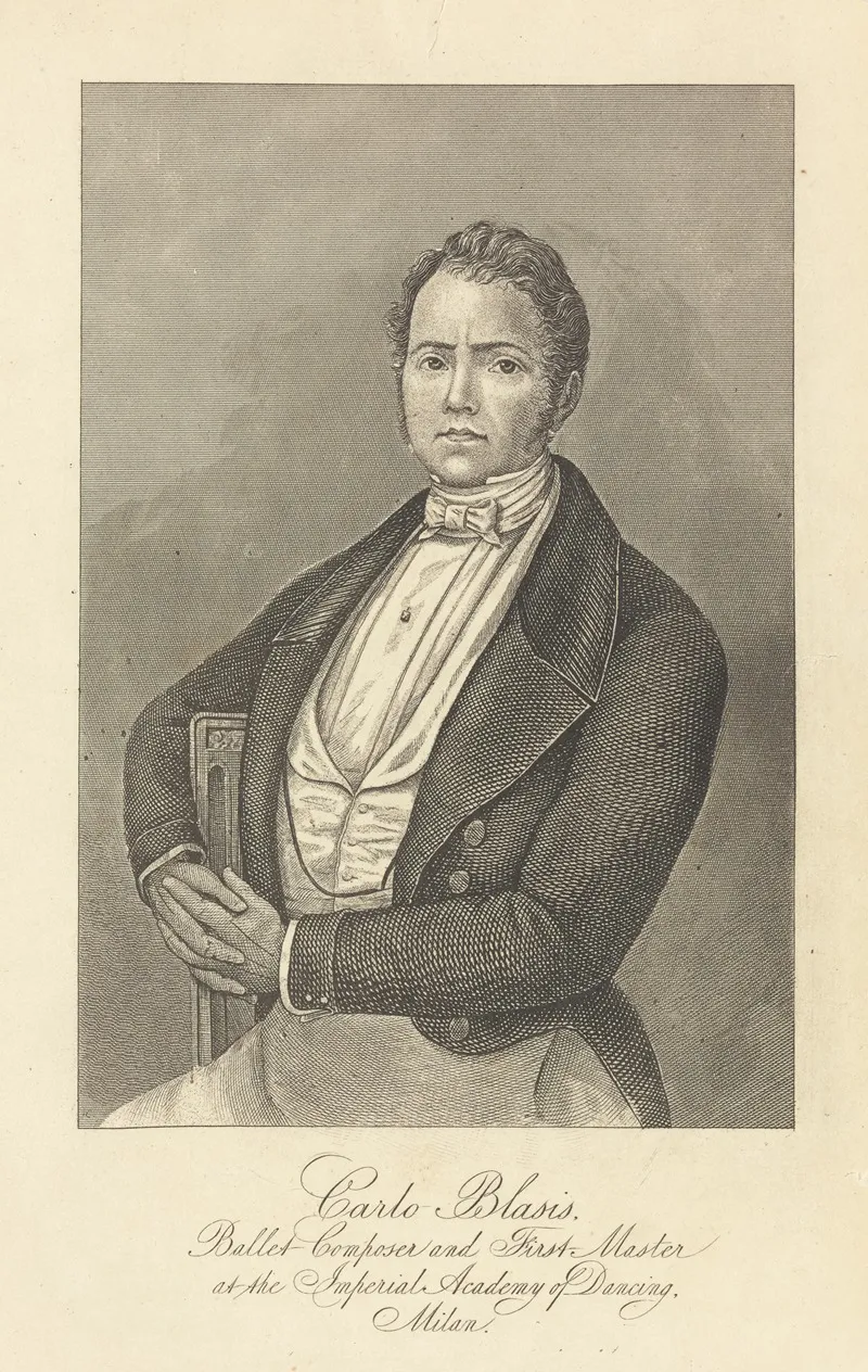 Carlo Blasis Ballet Composer And First Master At The Imperial Academy Of Dancing Milan