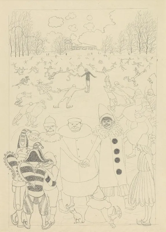 Carnaval by Léon Spilliaert - Canvas Print