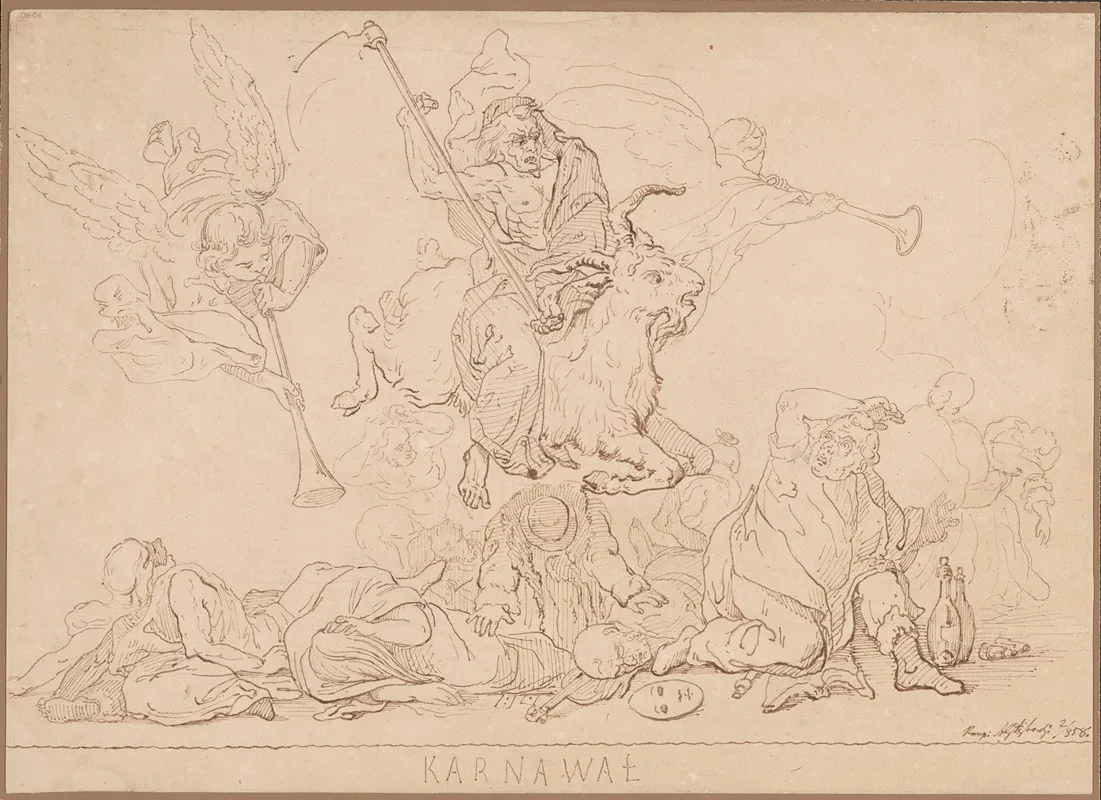 Carnival Allegorical Scene