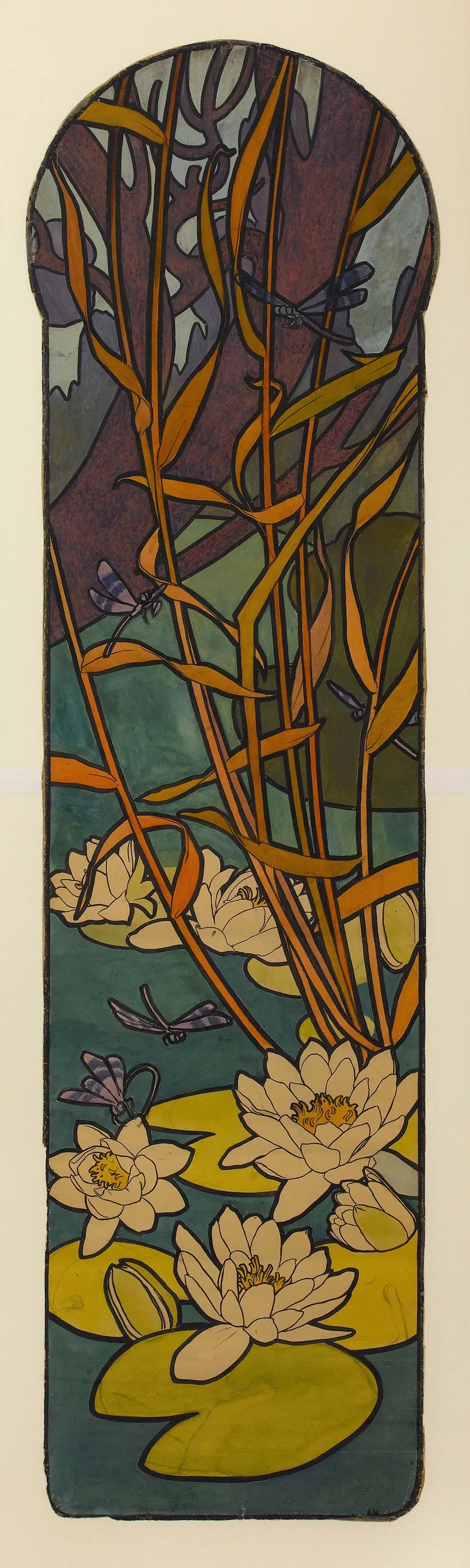 Carton De Vitrail Pour La Bijouterie Fouquet 2