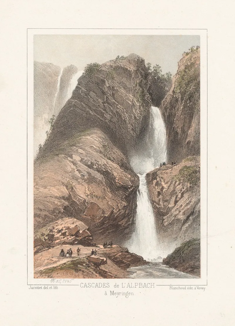 Cascades De Lalpbach A Meyringen
