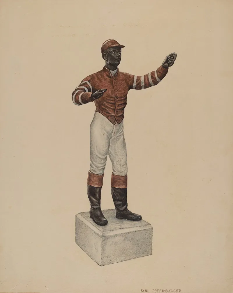 Cast Iron Dobbie Jockey 2