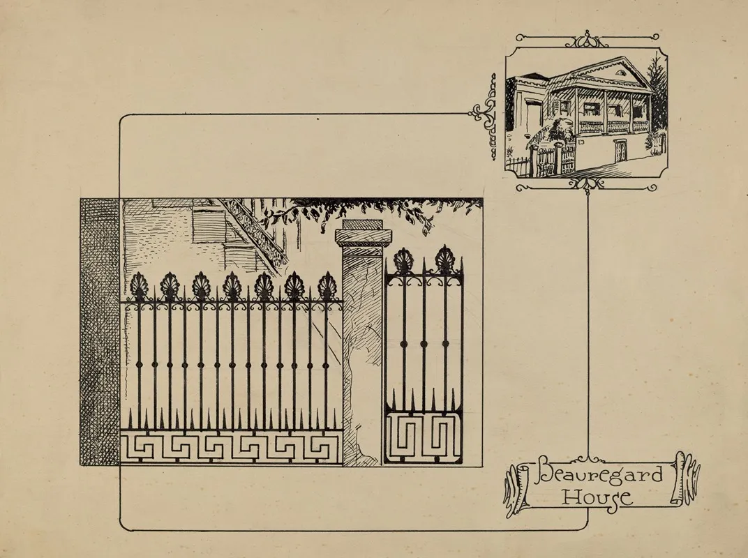 Cast Iron Fence 2