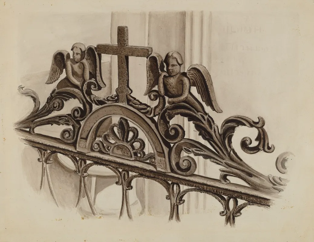 Cast Iron Ornament