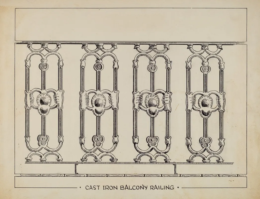 Cast Iron Window Balcony