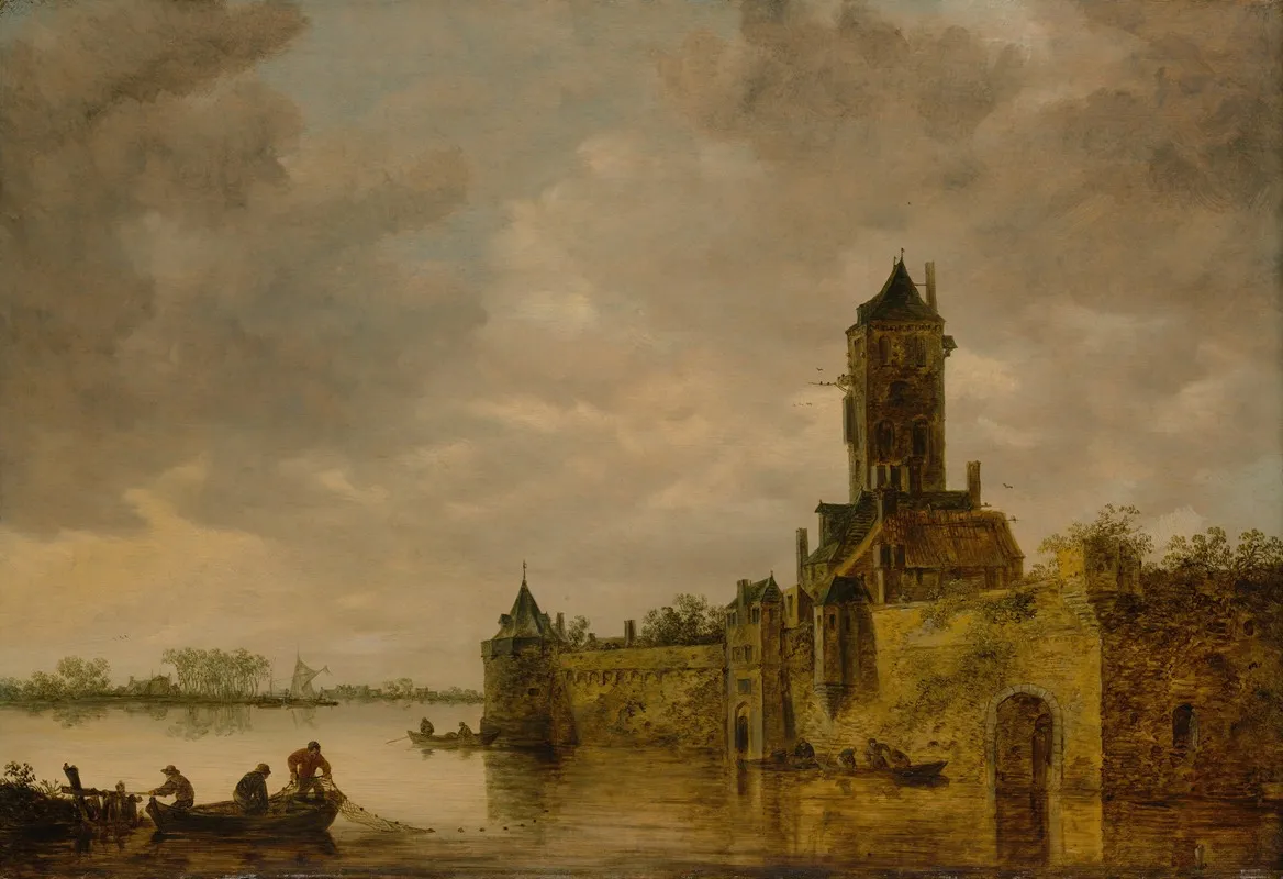 Castle By A River