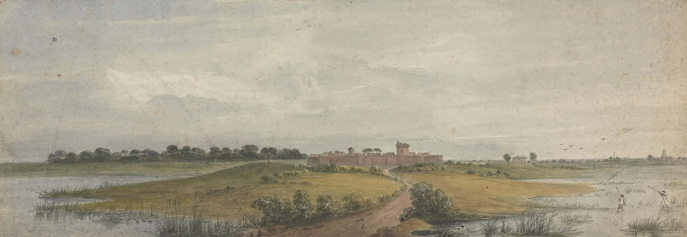 Castle Of Ostia And Porte Trojan
