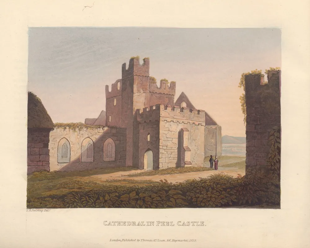 Cathedral In Peel Castle