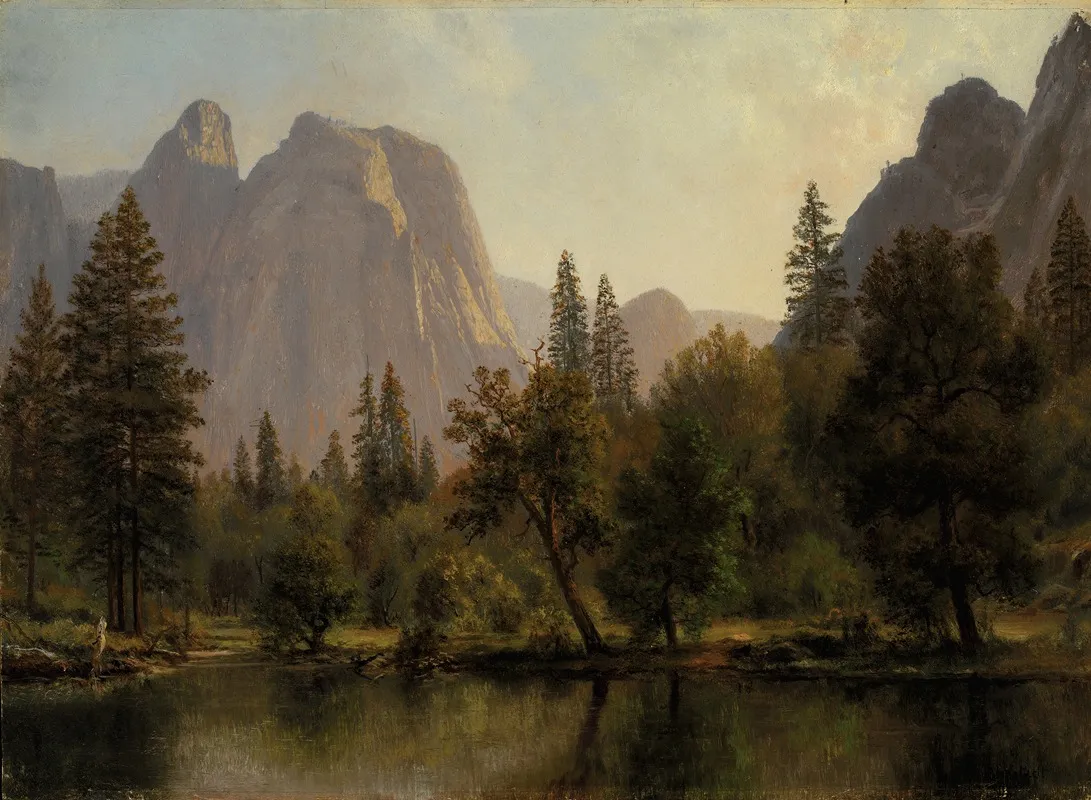 Cathedral Rocks Yosemite Valley