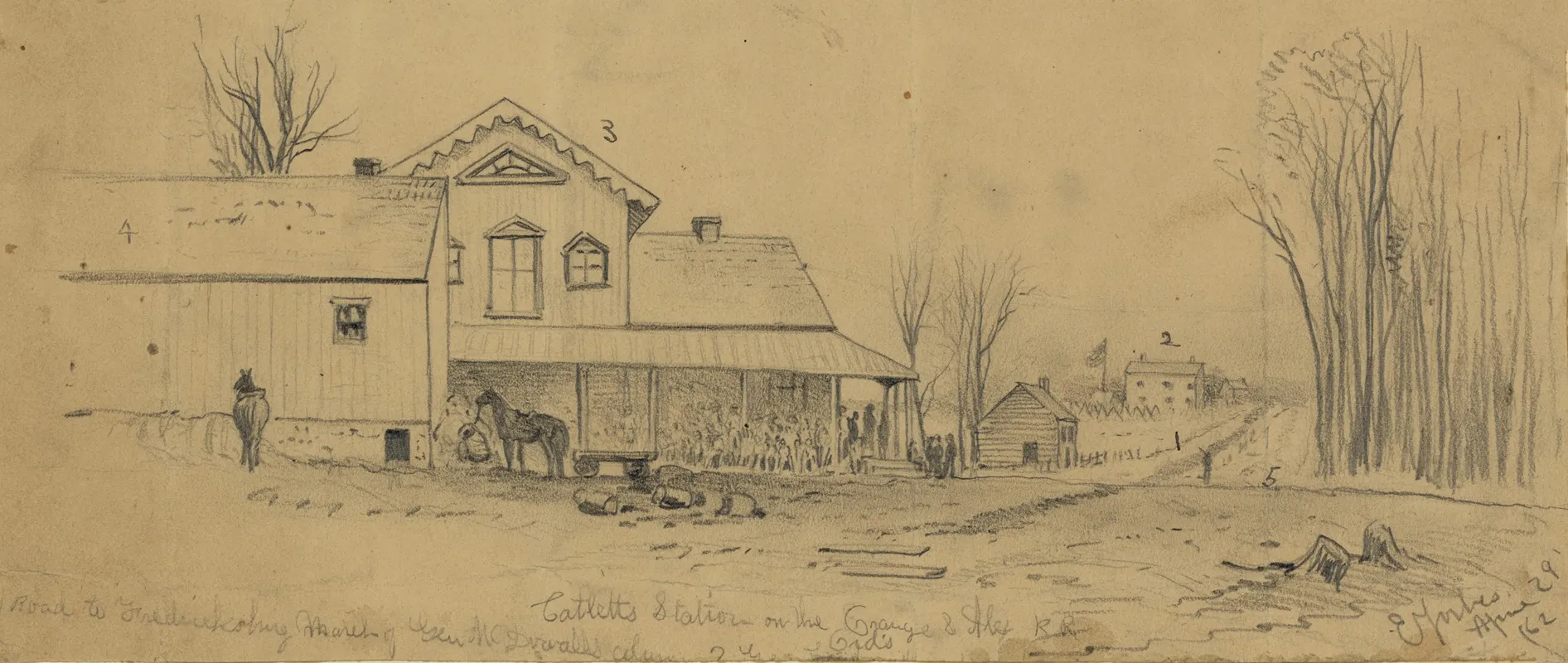 Catletts Station On The Orange Alex R R