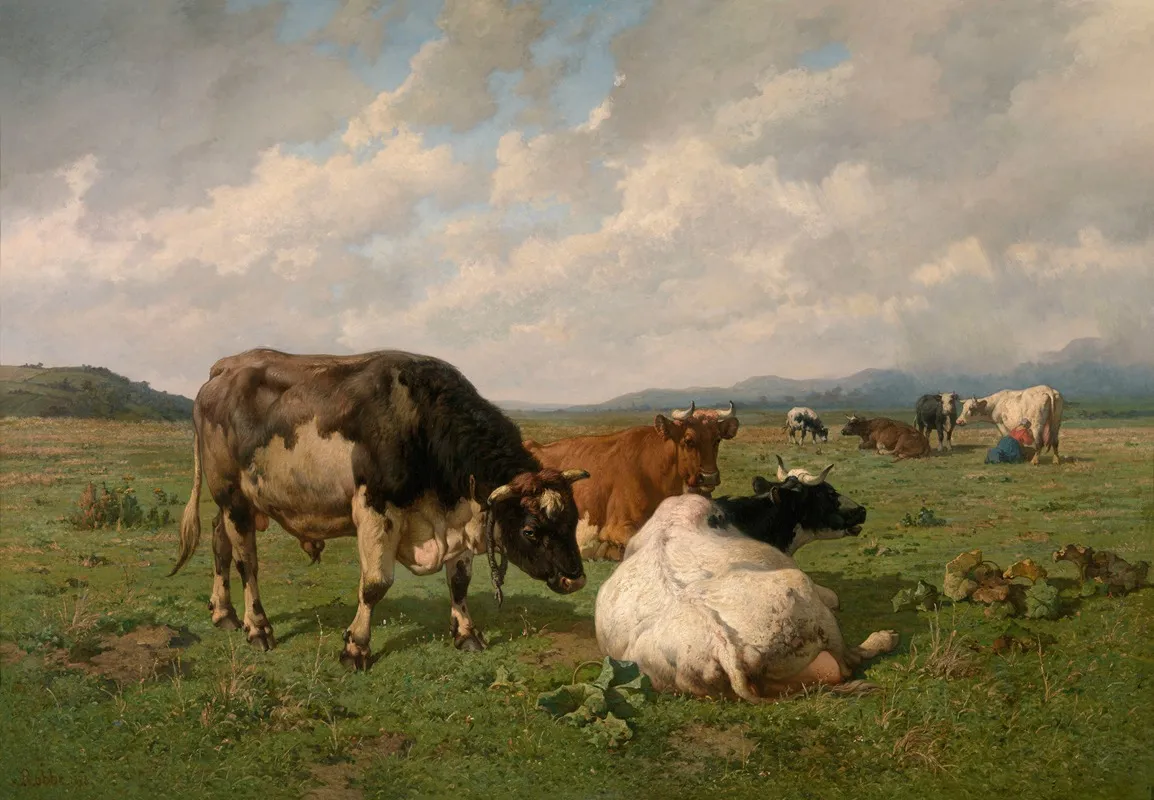 Cattle In The Meadow 2