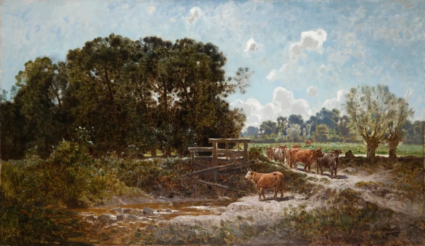 Cattle On The Pasture