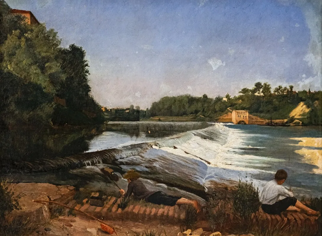 Causeway Of Rabastens by Paul Prouho - Canvas Print
