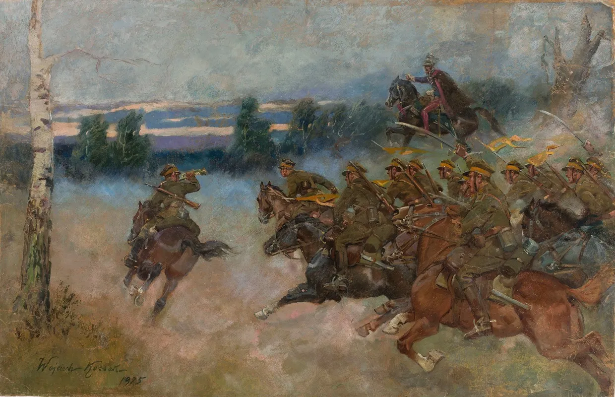 Cavalry Charging