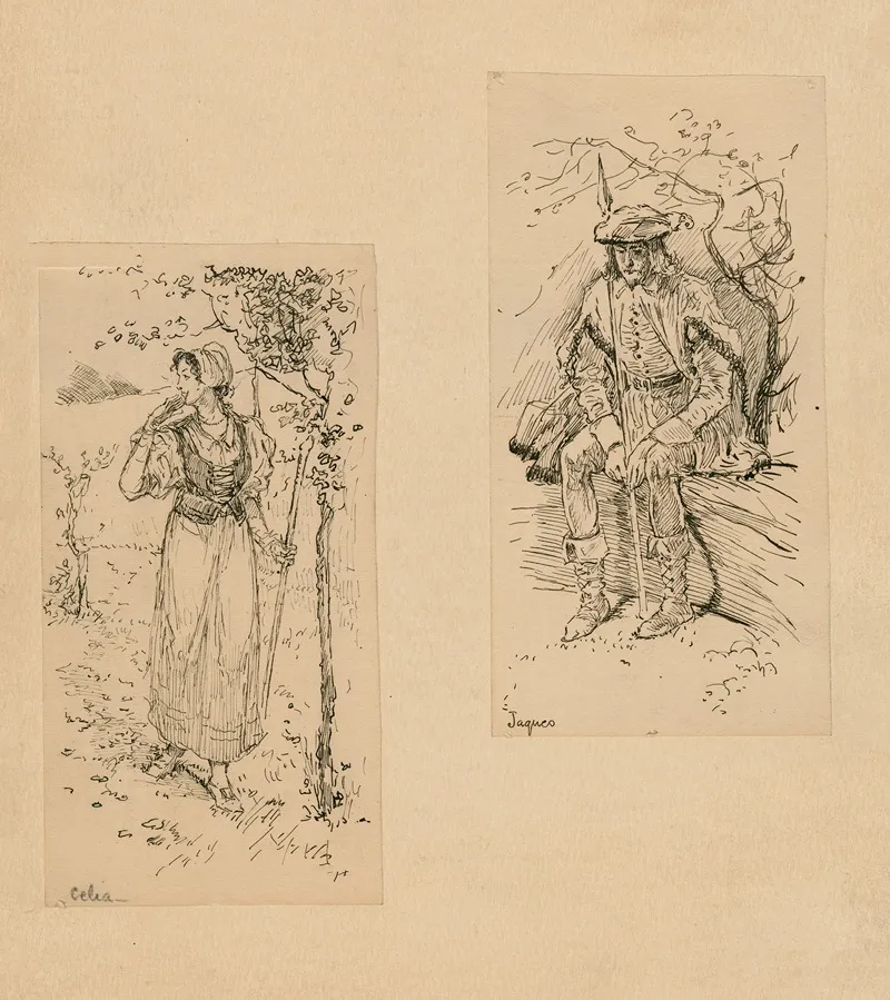 Celia Jaques by Louis Rhead - Canvas Print