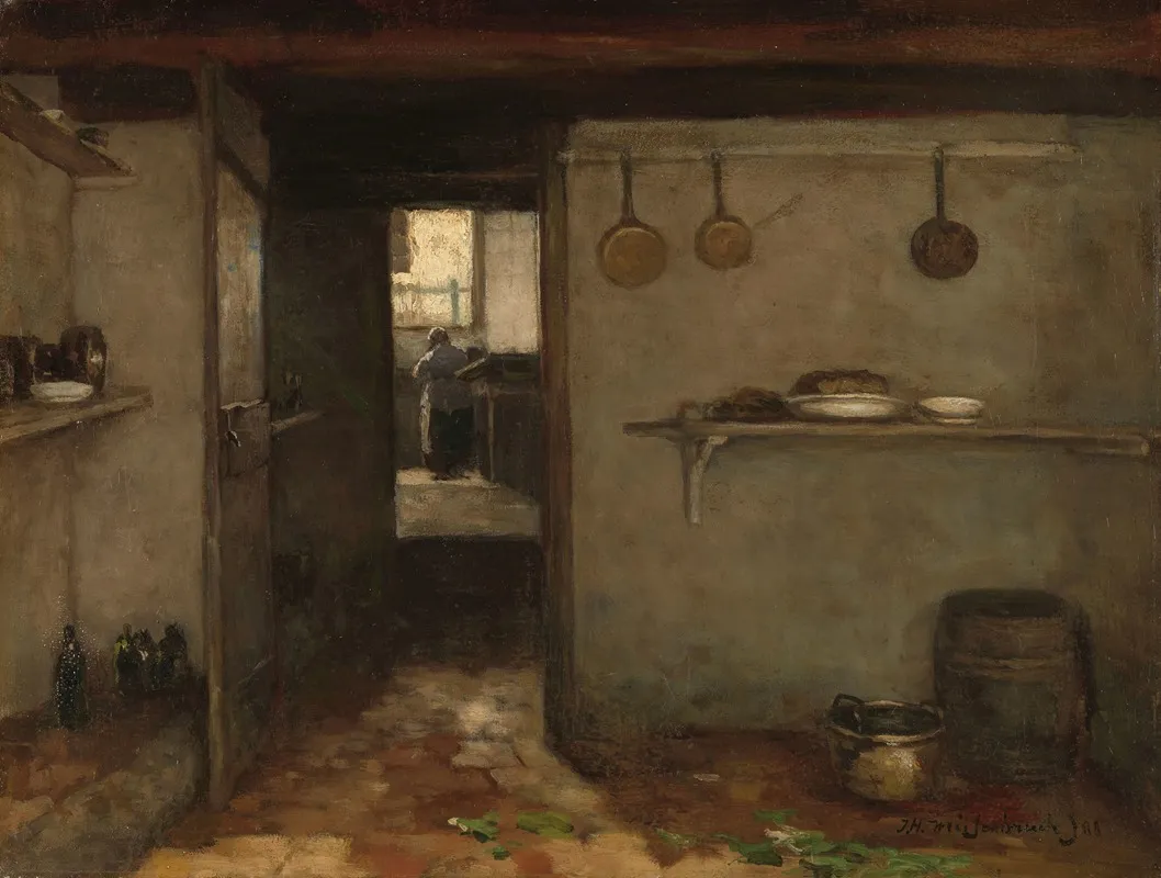 Cellar Of The Artists Home In The Hague