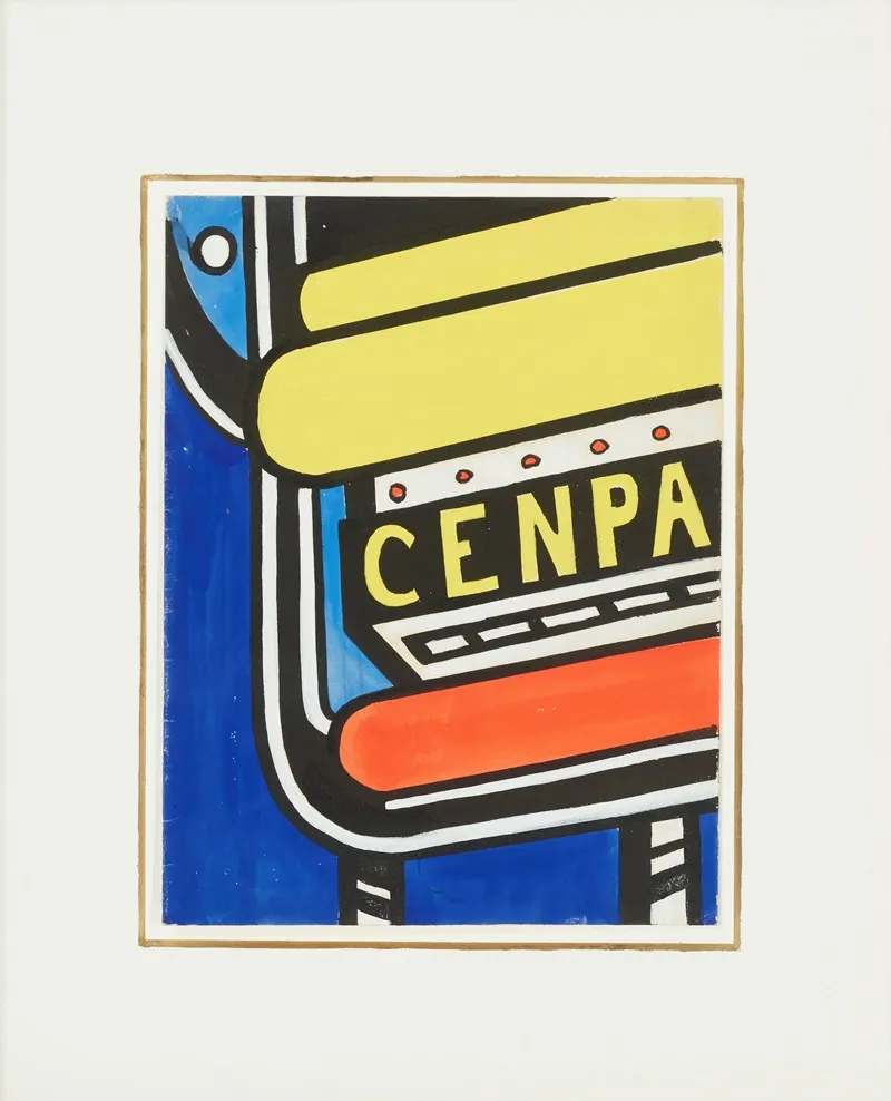Cenpa I by Fernand Léger - Canvas Print