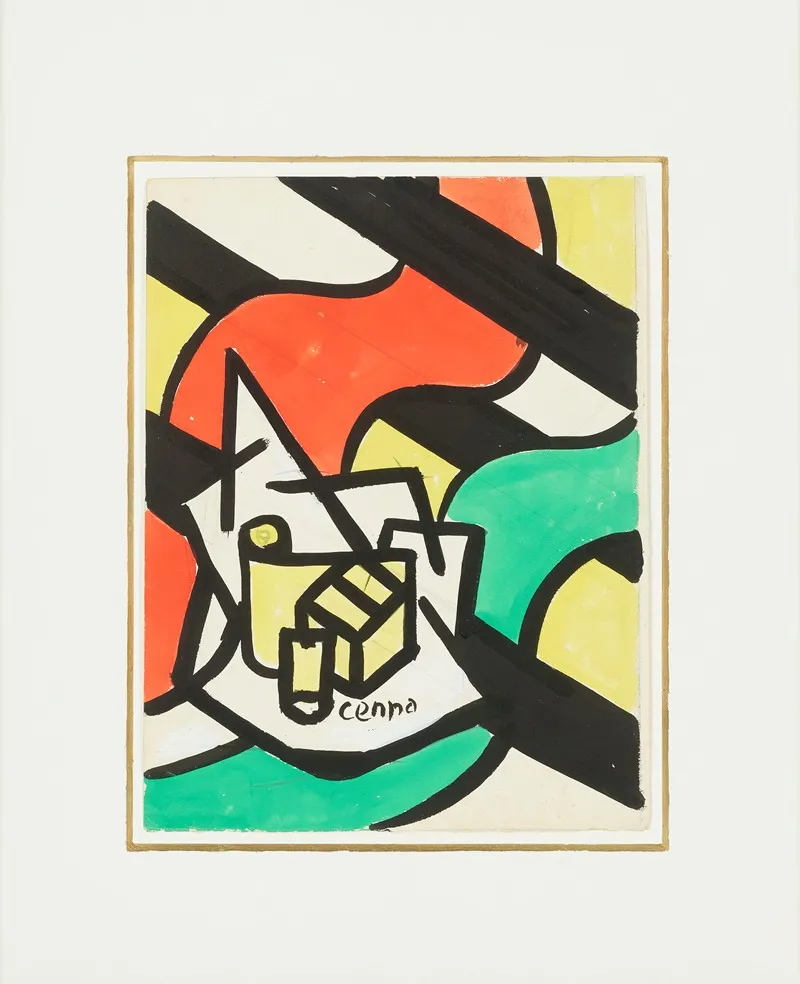 Cenpa Ii by Fernand Léger - Canvas Print