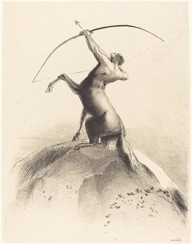 Centaur Visant Les Nues Centaur Aiming At The Clouds