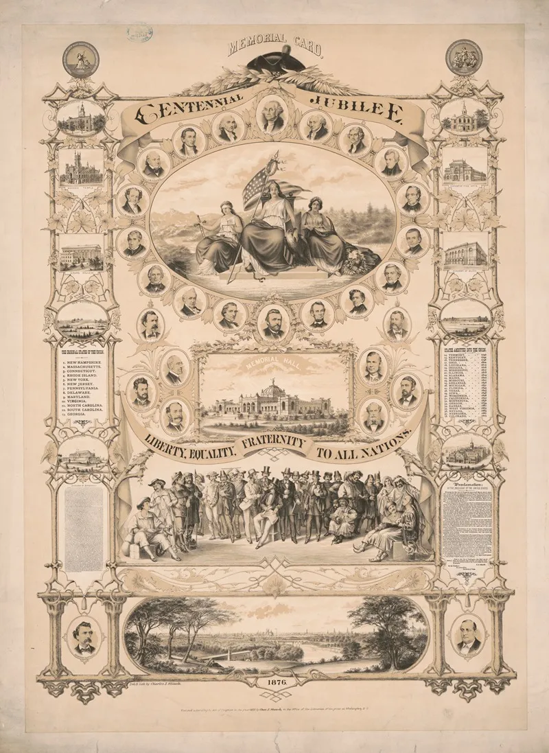 Centennial Jubilee Memorial Card