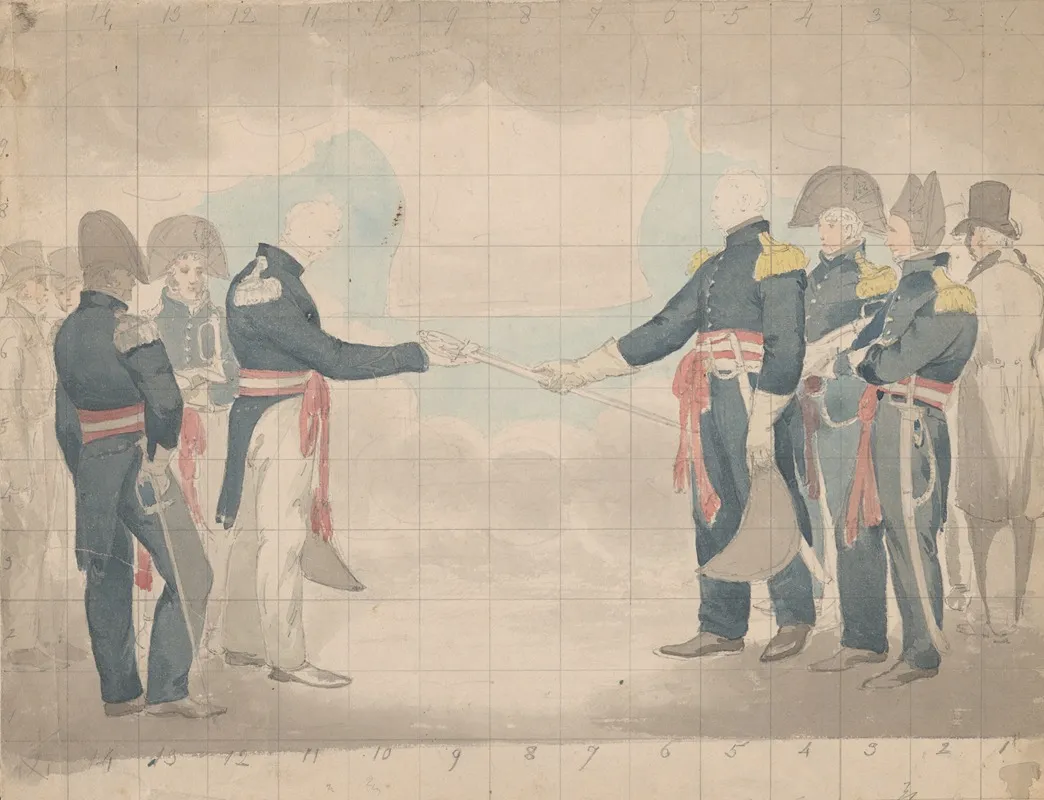 Ceremonial Surrender Scene