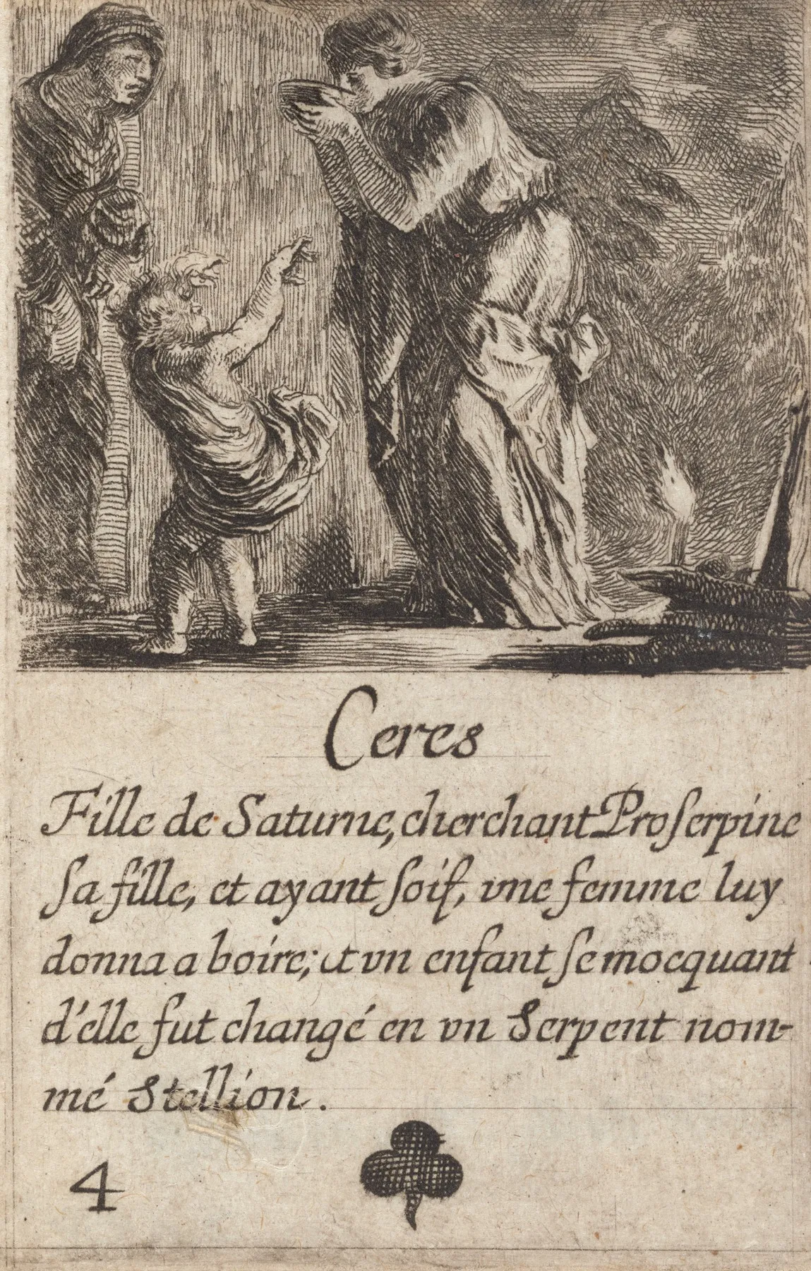 Ceres 5 by Stefano Della Bella - Canvas Print