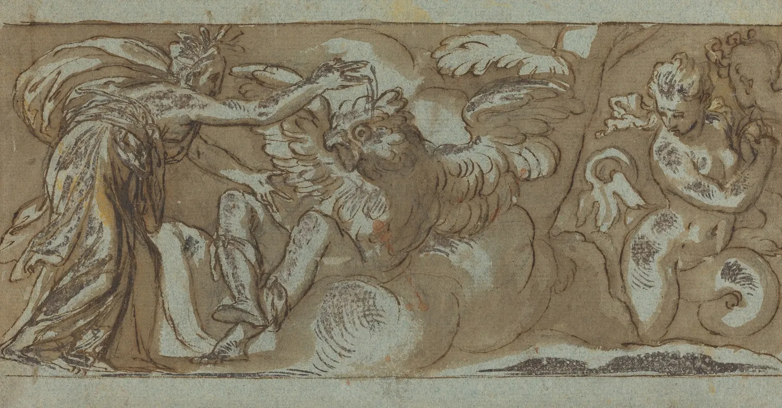 Ceres Changing Ascalaphus Into A Bird Of Evil Omen