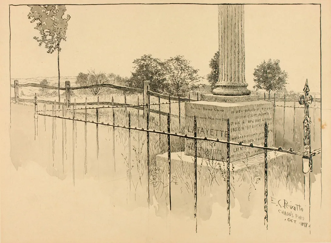 Chadds Ford by Ernest Peixotto - Canvas Print