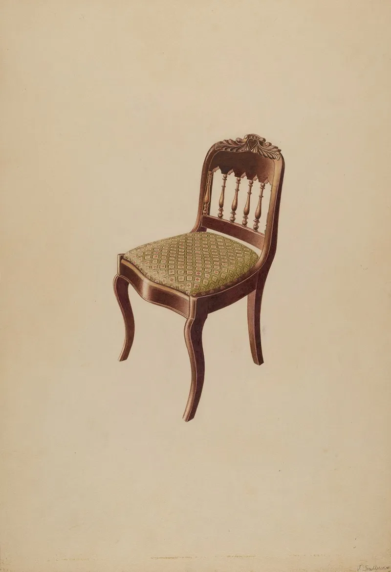 Chair 76 by John Sullivan - Canvas Print