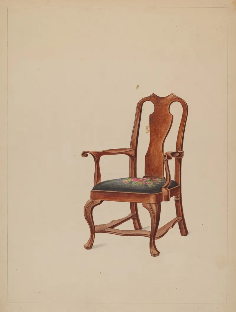Chair Host by Francis Law Durand - Canvas Print
