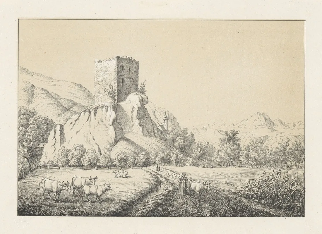 Challay by Johann Friedrich Wagner - Canvas Print