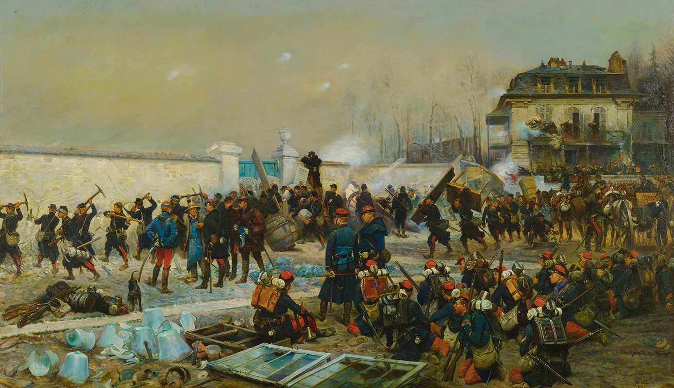 Champigny Decembre 1870