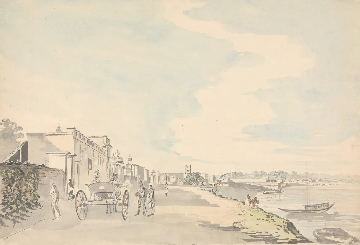 Chandernagore West Bengal by Samuel Davis - Canvas Print