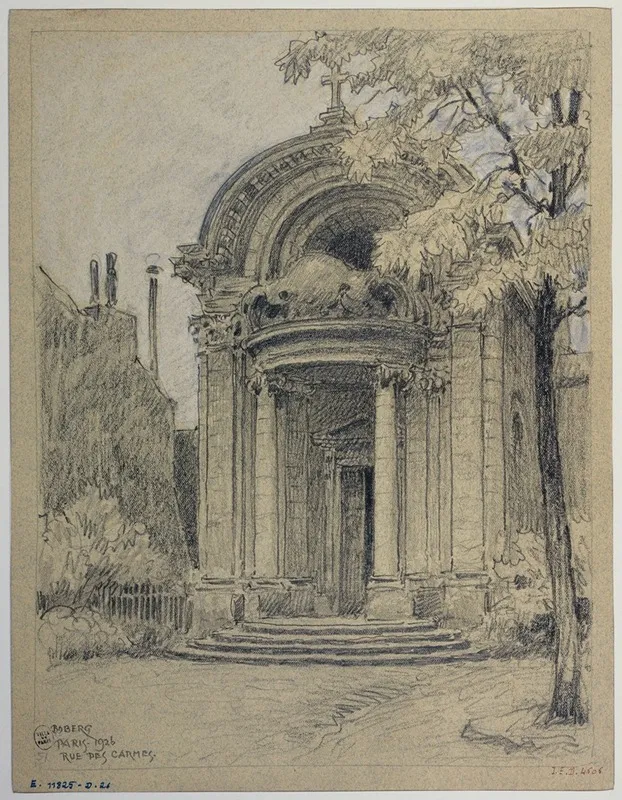 Chapelle De Lancien College Des Lombards Rue Des Carmes