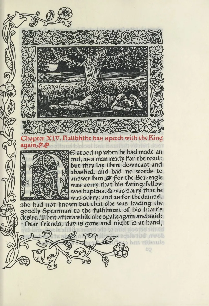 Chapter Xiv Hallblithe Has Speech With The King Again