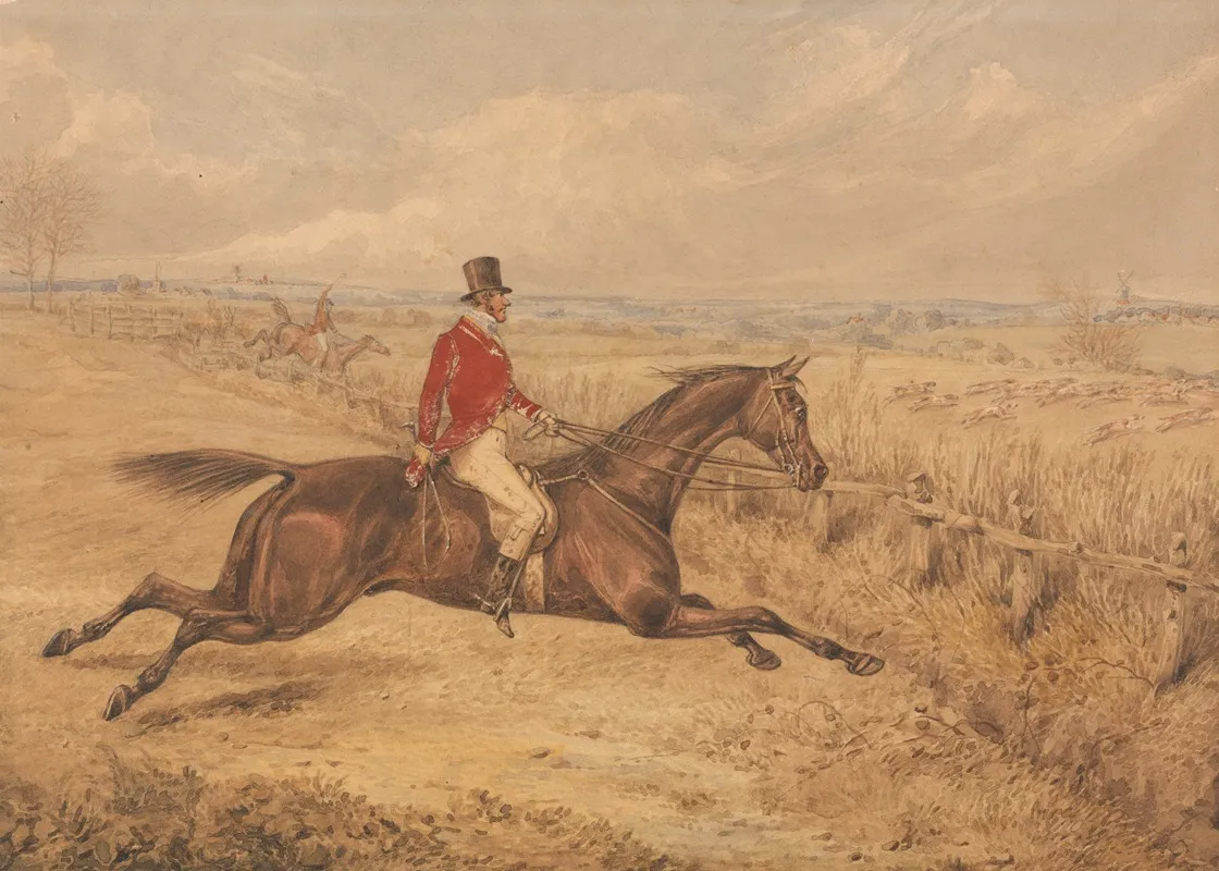 Charging An Ox Fence